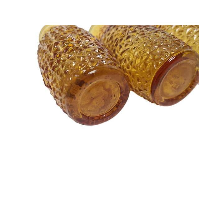 Goldenrod Vintage Vases from HSG Prądniczanka, Poland, 1970s, Set of 3 For Sale - Image 8 of 14