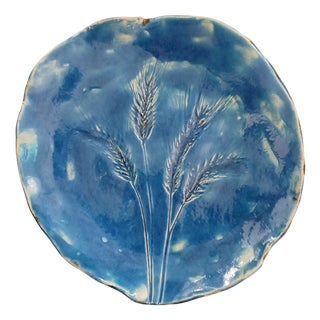 Roman Ears of Wheat Plate by Daniela Proietti For Sale