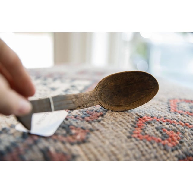 Tribal Vintage African Wooden Spoon For Sale - Image 3 of 7