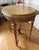 19th Century French Louis XVI Style Giltwood Marble Top Oval Side Table For Sale - Image 4 of 8