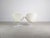 Fritz Hansen Swan Chair in White Leather by Arne Jacobsen for Fritz Hansen For Sale - Image 4 of 13