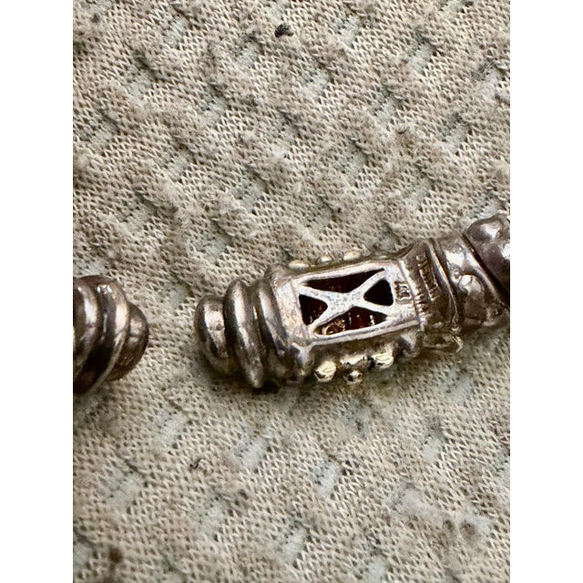 Alwand Vahan Bangle Bracelet Sterling, 14Kt and Diamonds For Sale In New York - Image 6 of 6