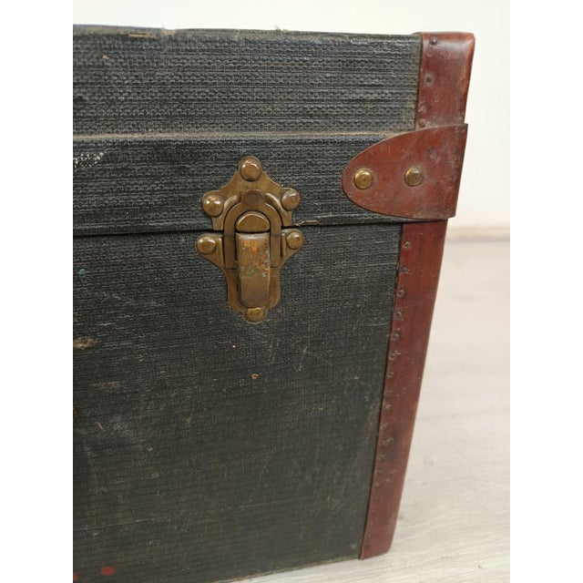 Antique Travel Trunk, 1890s For Sale - Image 11 of 18