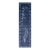 Contemporary Chinese Deco Style Blue Floral & Pictorial Wool Runner by Rug & Kilim For Sale