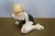 Emily Kaufman "Nya" Resin Blonde Woman Cocktail Dress Art Sculpture Statue 23" For Sale - Image 4 of 14