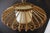 Brown Flying Saucer Bamboo Pendant Light from Louis Sognot, 1950, Set of 2 For Sale - Image 8 of 18