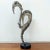 1970s 1970s Abstract Brutalist Cast Aluminum Sculpture For Sale - Image 5 of 11