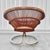 Wood Mid-Century Modern Swivel Easy Chair from Göte Möbler, Sweden, 1960s For Sale - Image 7 of 18