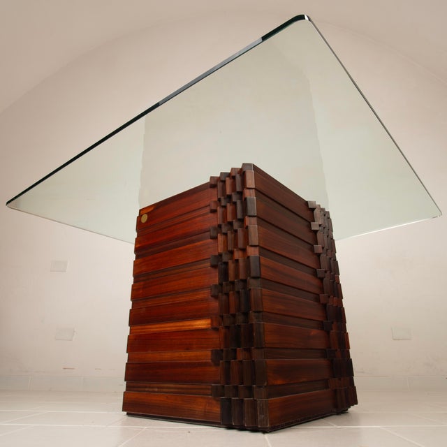 Diamante Scultura 99 Table by Luciano Frigerio for Frigerio di Desio, 1970 For Sale - Image 4 of 18