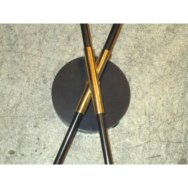 Bespoke Brass and Bronze Sconces Inspired by Midcentury Design - a Pair For Sale - Image 9 of 13