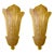Gold Leaf Murano Sconces by Barovier and Toso, Italy, 1980s, Set of 2 For Sale - Image 9 of 9
