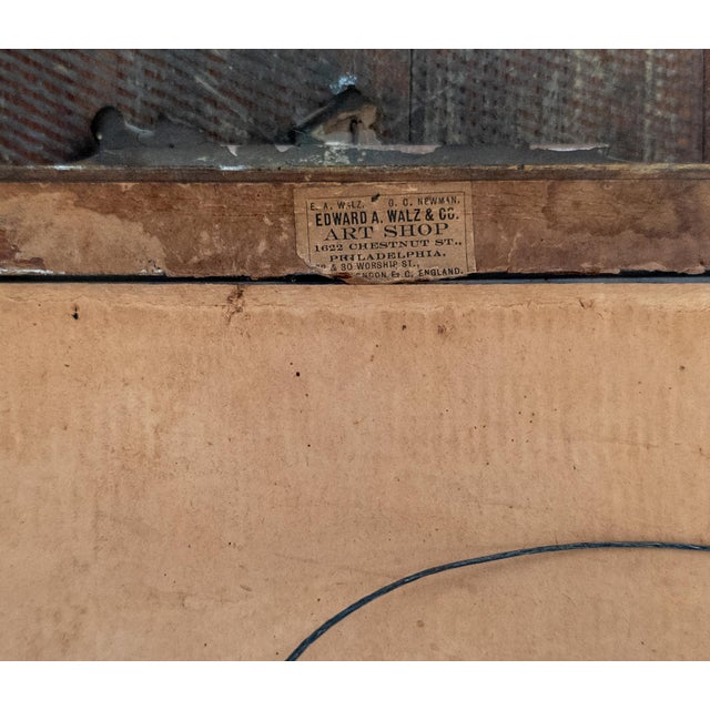 Early 20th Century American Watercolor of European Scene by Frank F. English For Sale - Image 15 of 15