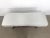 Elegant Gio Ponti–style mid-century modern bench featuring a beautifully proportioned upholstered seat elevated on a...