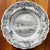 Antique 19th century English Staffordshire Clews historical brown transferware soup bowl - Picturesque Views Hudson, New...