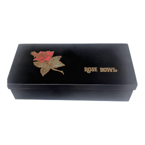 Couroc of Monterey California Rare Rose Bowl Dominos Set