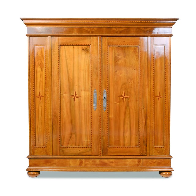 Hallway Wardrobe in Walnut and Oak, 1800s For Sale - Image 11 of 11