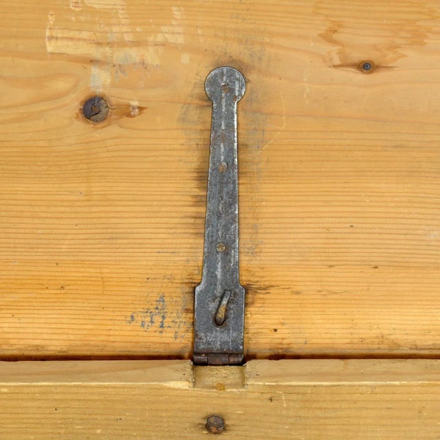 Folk Art Wedding Chest, 1901 For Sale - Image 6 of 13