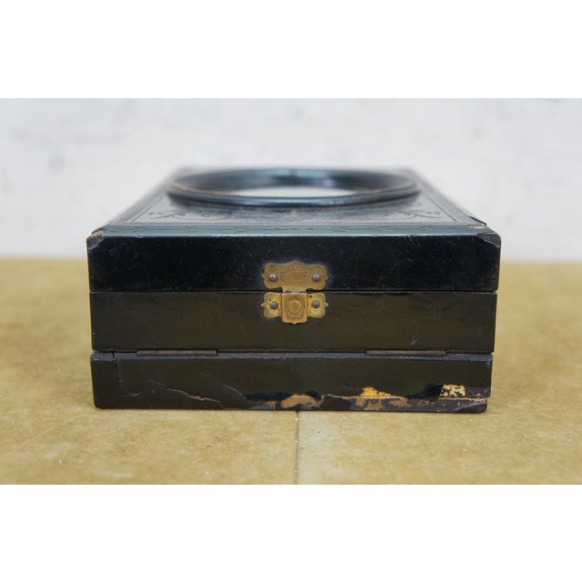 Antique French Napoleon III Stereo Graphoscope Looking Glass Photo Magnifier For Sale - Image 6 of 16