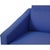 Model 3301 Lounge Chair in Blue Fabric by Arne Jacobsen, 1997 For Sale - Image 3 of 18