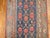 Traditional Navy Green Floral Persian Runner, 20th Century For Sale - Image 4 of 6