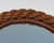 Round rope mirror in the style of Audoux Minet For Sale - Image 6 of 12