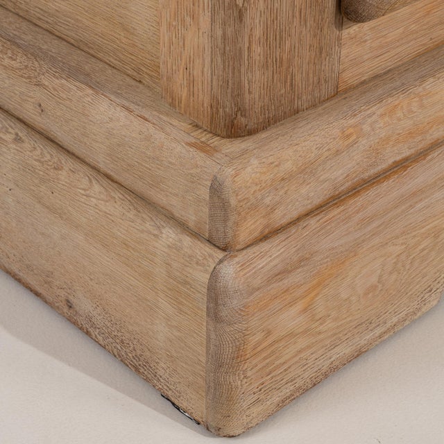 Wood 19th Century France Brutalist Black Wood Storage Cabinets & Cupboards For Sale - Image 7 of 10