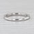 This lovely Vera Wang ring is classic but verstile accessory. The ring features alternation blue sapphires and white...