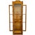 Chinoiserie Vintage Weiman Hollywood Regency Faux Bamboo & Brass Glass Display Cabinet For Sale - Image 3 of 17