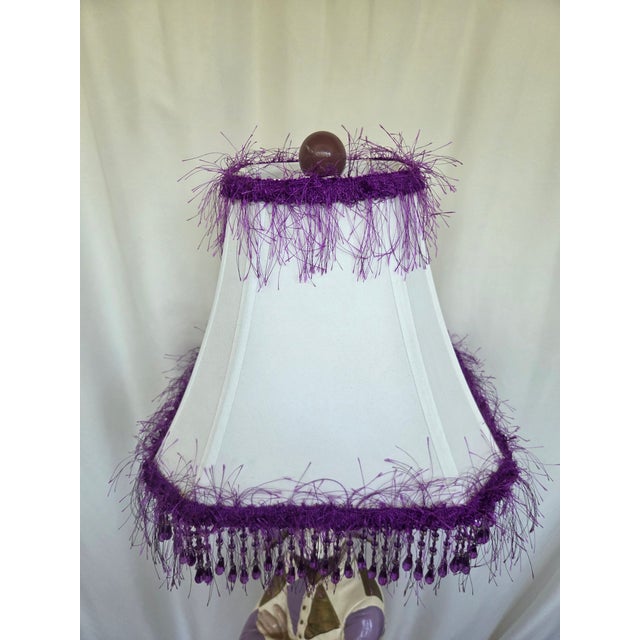 Mid 20th Century Marbro Art Deco Revival Harlequin Figural Lamp For Sale In Tampa - Image 6 of 17