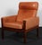 Wood Set of Model AP62 Lounge Chair and Ottoman in Leather by Hans J. Wegner, 1960s For Sale - Image 7 of 12
