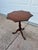 Scalloped Edge Inlaid Octagonal Mahogany Lamp Side Table For Sale - Image 12 of 12