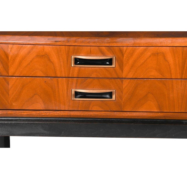 Wood 1900s Walnut Campaign Style Side Table For Sale - Image 7 of 11