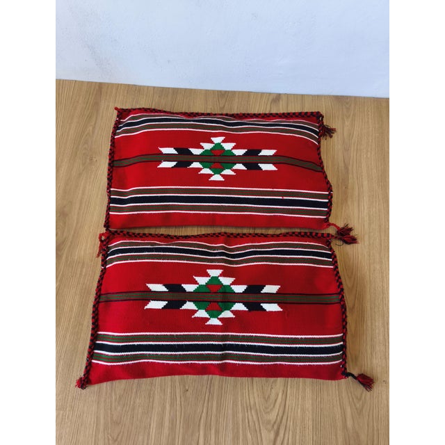 Tapestry Pillowcases, 1960s, Set of 3 For Sale - Image 14 of 18