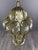 19th Century 19th Century Metal and Murano Glass Lantern Pendant Light For Sale - Image 5 of 6