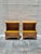 Mid 20th Century Vintage Pecan Wood Nightstands - Pair For Sale - Image 5 of 5