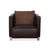 Model 6300 Armchair in Brown Leather from Rolf Benz For Sale - Image 11 of 15