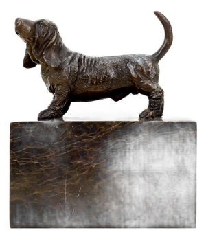 English Basset Hound Figurine