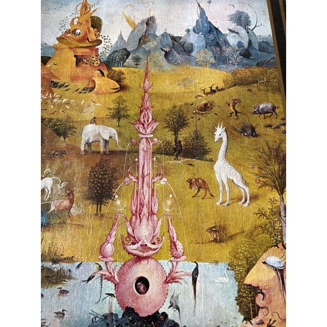Garden of Earthly Delights Print on Canvas From Spain For Sale - Image 10 of 12