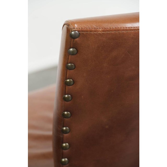 Dining Chairs in Cowhide Leather, Set of 4 For Sale - Image 14 of 17