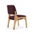 Contemporary Arches II Dining Chair in Oak and Boucle from Insidherland For Sale - Image 3 of 4