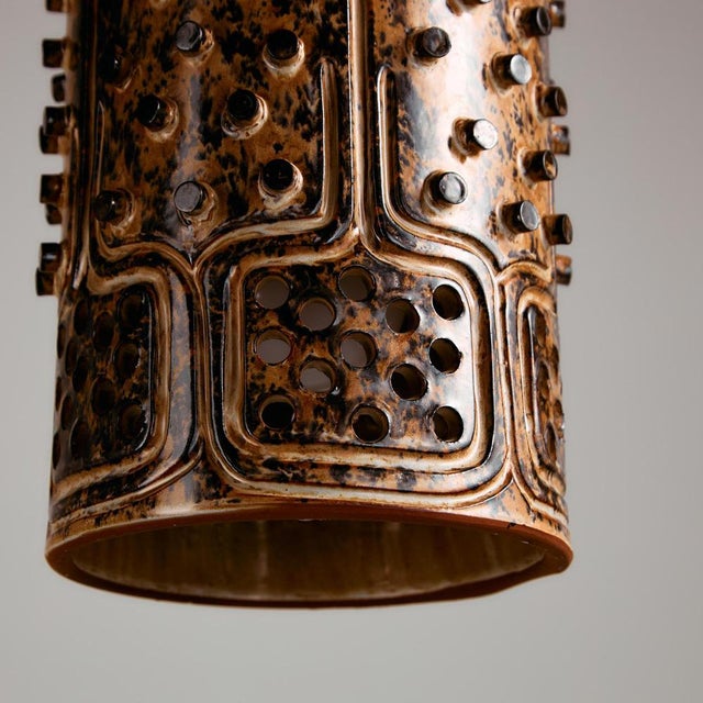 Ceramic Pendant by Jette Hellerøe for Axella For Sale - Image 3 of 14