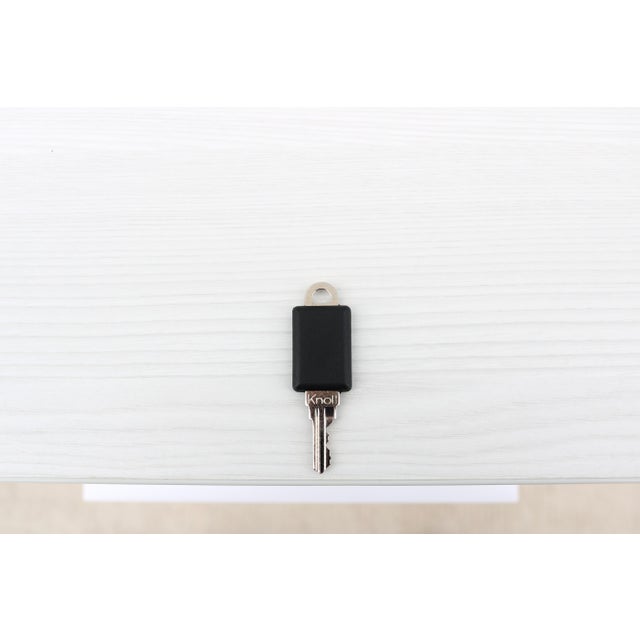 Modern Knoll Reff Profiles Classic Credenza, Sideboard in Whitened Ash Laminate For Sale - Image 16 of 18