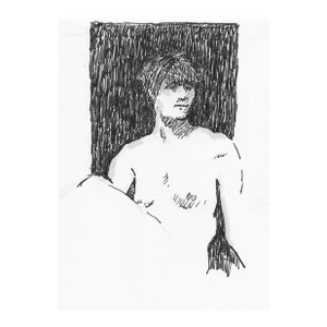 1970s Hayward Cirker Female Nude Drawing