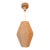 Rope Wrapped Jute Light Fixture Cocoon Medium For Sale