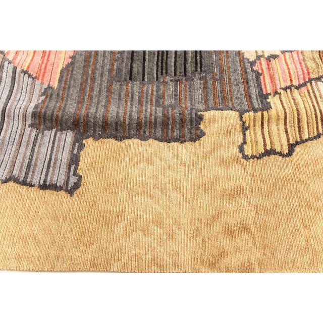 Contemporary Sauron Textural Rug by Doris Leslie Blau For Sale - Image 4 of 11