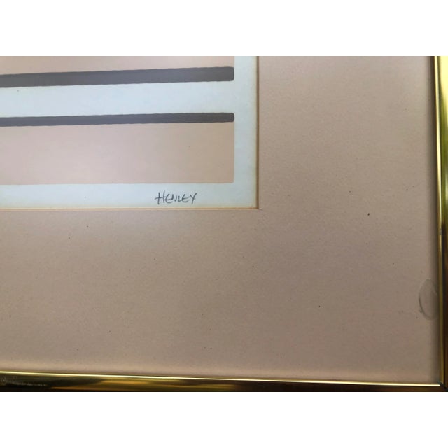 Chambered Nautilus Shell Lithograph Signed by Artist For Sale In Greenville, SC - Image 6 of 8