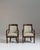 Pair of 19th Century French Chestnut Brown Empire Upholstered Armchairs For Sale - Image 10 of 15