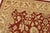 Textile Ziegler Rug 10’1” X 13’5” Red Wool Traditional Hand-Knotted Oriental Carpet For Sale - Image 7 of 15