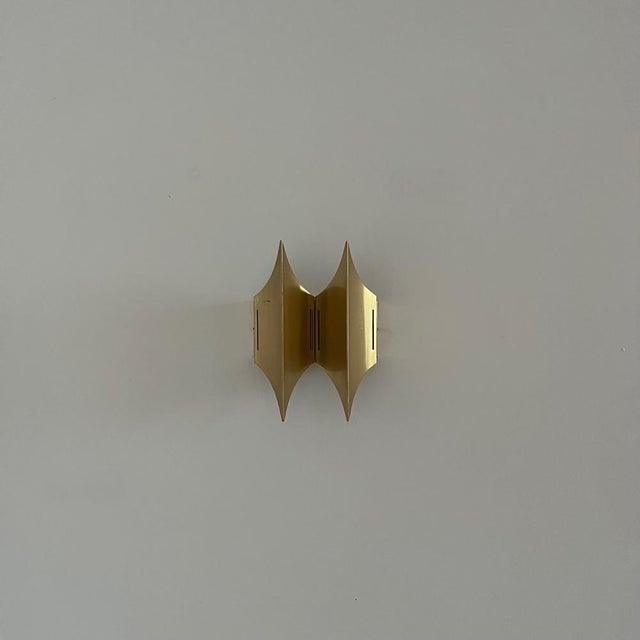 Mid-Century Brass Gothic Wall Lights by Bent Karlby, 1960s For Sale - Image 14 of 15