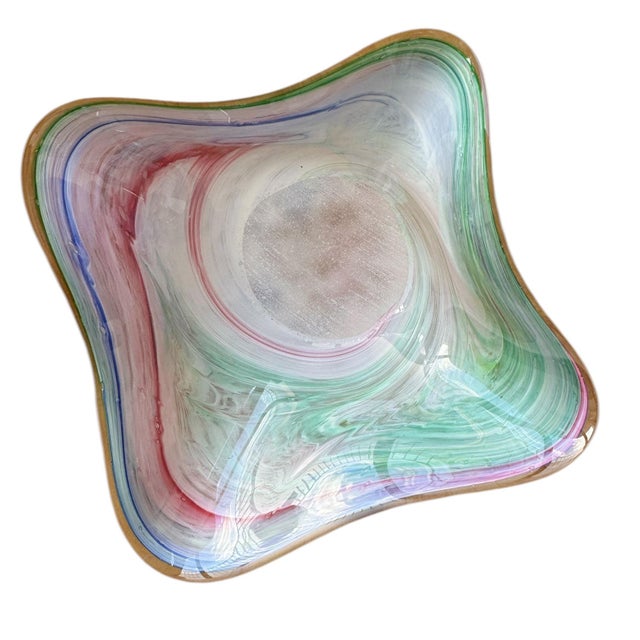 Mid Century Murano Bowl For Sale - Image 9 of 9